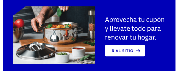 Tienda oficial TRAMONTINA La ilusión nos volvió a unir. Aplicá el cupón en el checkout y llevate un 25% OFF en productos oficiales de la selección. 25% OFF CUPÓN MESSIRVE Envío Gratis superando los $199,999 12 Cuotas sin interés CUPÓN 25% Código: Messirve